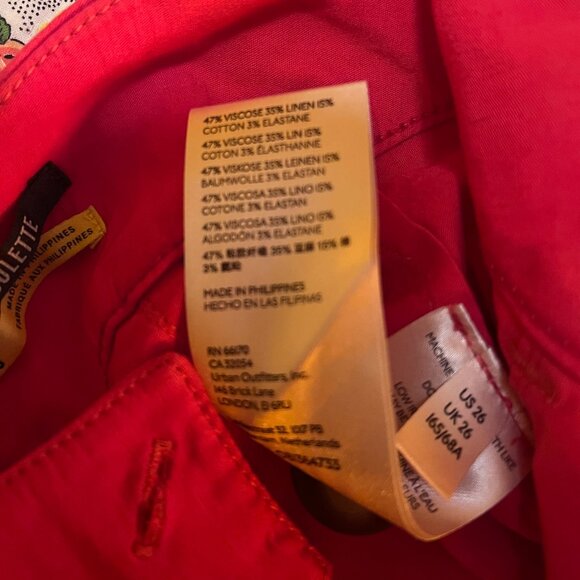 Maeve the Colette Cropped Wide-Length Pants, Anthropologie - Picture 4 of 4